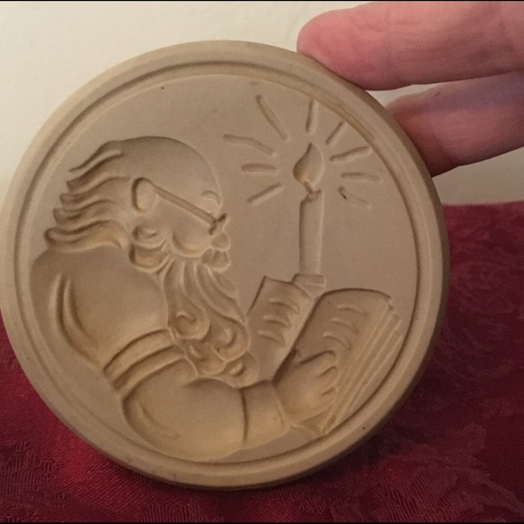 Art Stamp /Press Santa Christmas Cookie Stamp - Picture 2 of 7